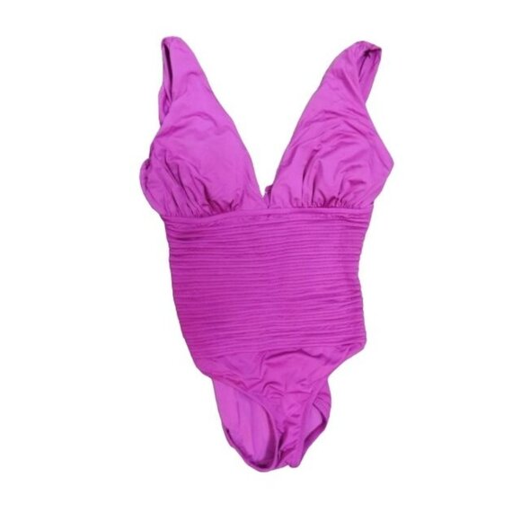 Badgley Mischka Size 4 Designer One Piece Swimsuit Swim - Picture 1 of 2